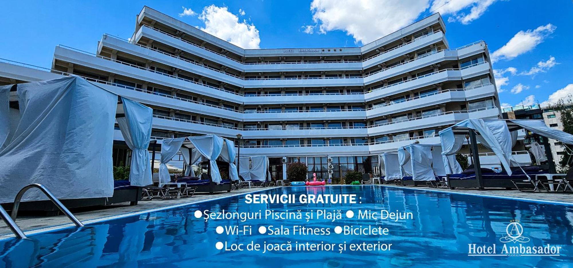 Hotel Ambasador Mamaia Buitenkant foto